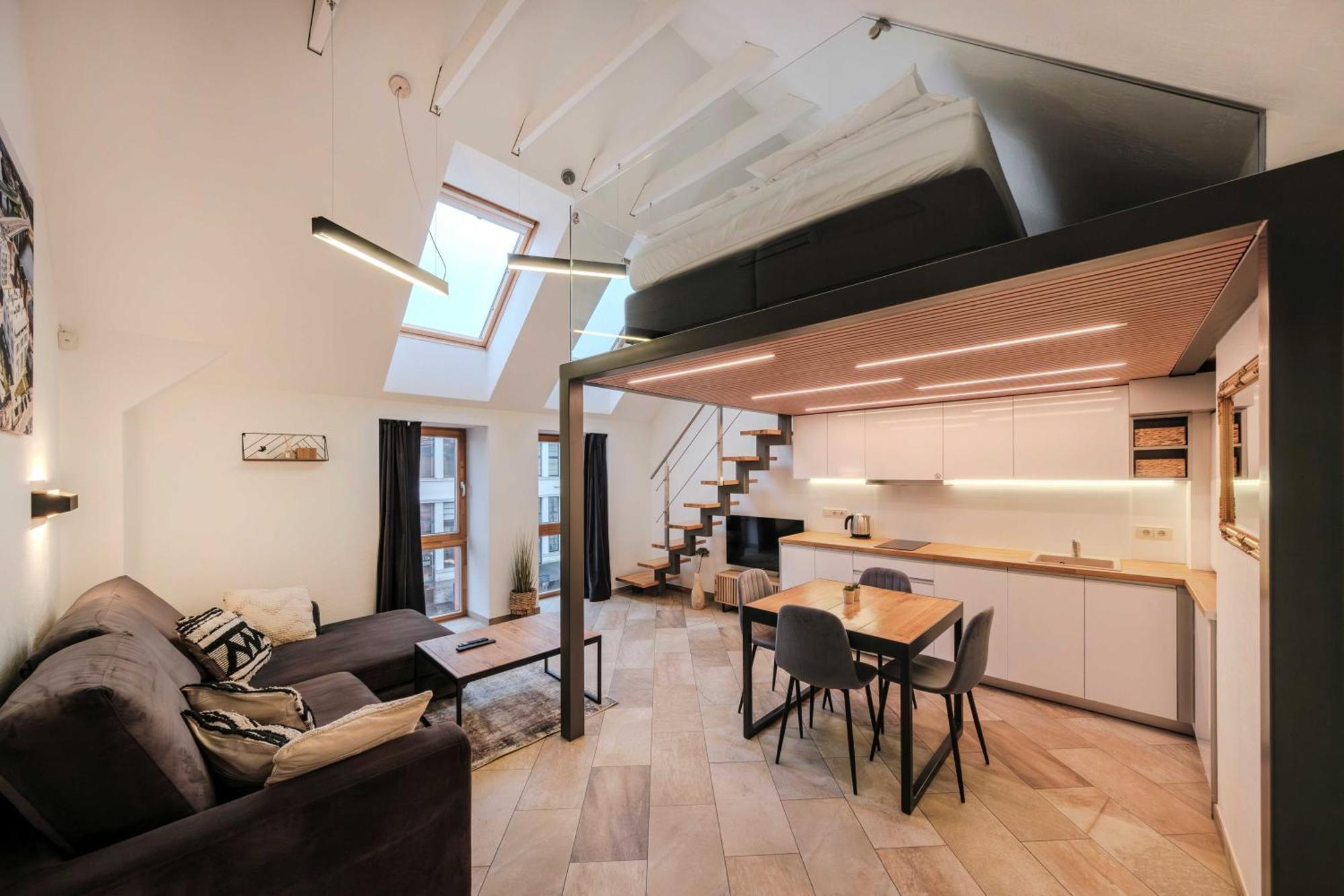 King Mindaugas Apartments คอนัส ภายนอก รูปภาพ